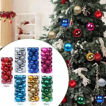 168 шт. Подвесные украшения для елки, шары, декоративные безделушки