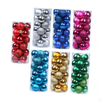 168 шт. подвесные украшения для рождественской елки шары декоративные безделушки для