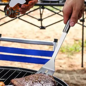 16/20 шт. набор принадлежностей для барбекю из нержавеющей стали, набор принадлежностей для гриля, прочные нескользящие инструменты для гриля на открытом воздухе чёрный