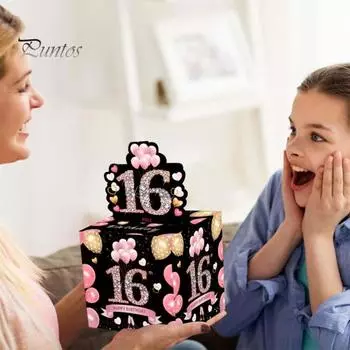 16-21 день рождения, копилка-сюрприз, подарочная коробка для денег, набор денежных ящиков, подарок на день рождения, держатель для денег для детей, мальчиков и девочек 16