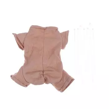 16-24 дюйма, однотонное тканевое замшевое тело для куклы, комплект из 3/4 рук и ног, аксессуары для ремонта тела куклы