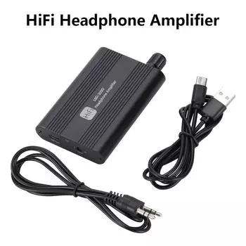 16-300 Ом HiFi усилитель для наушников портативный регулируемый аудиоусилитель 3,5 мм разъем Aux Sound Improver для мобильного телефона музыкальный плеер