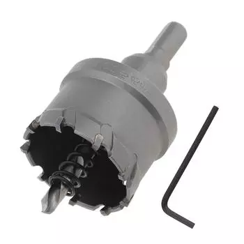 16-45 мм сверло из карбида вольфрама, сверло с твердосплавным кольцевым сверлом TCT, сверло для резки отверстий по нержавеющей стали/алюминиевому сплаву 16mm