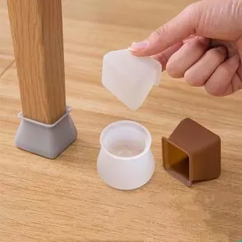 16/4/8 шт., мебель, стол, стул, ножки для ножек, крышка, защитные подушечки для ног, нескользящие колпачки для ножек стола, стула, защитный чехол для ног 4pcs/set