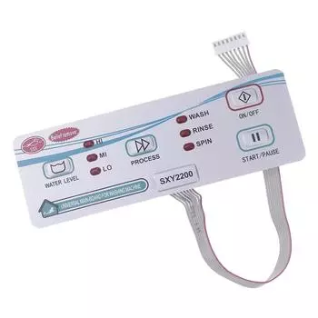 16*5,5 см Печатная плата стиральной машины Sxy2200 Панель управления Печатная плата стиральных машин сушилки Панель управления крупной бытовой техникой серебряный