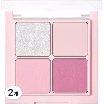 16 Brand 16 Mini Mini Palette, No. 02 Champagne Diamond, 2 pieces