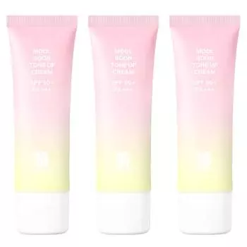 16 Brand Moolbun Tone Up Cream SPF50+ PA+++ 50 мл, светло-персиковый, 3 шт.