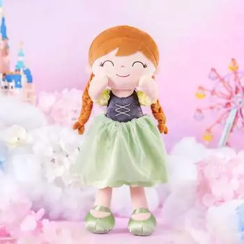 16 дюймов плюшевые куклы ангелы принцессы куклы зеленые для маленьких девочек подарки на день рождения и на рождение ребенка рождественские подарки