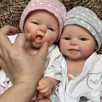 16-дюймовая мягкая силиконовая кукла для всего тела для девочек или мальчиков, реалистичная краска Viens, видимая коллекция кукол Reborn, подарок Girl