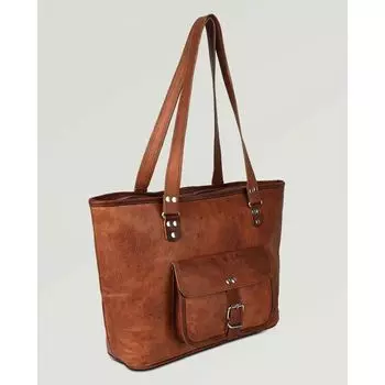 16-дюймовая сумка-кошелек из высококачественной кожи, женская сумка через плечо для путешествий 16 x 12 x 5 in