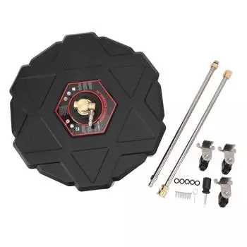 16-дюймовый очиститель высокого давления 3600 фунтов на кв. дюйм Рабочее давление 1/4 дюйма Быстроразъемная вилка с 2 удлинителями