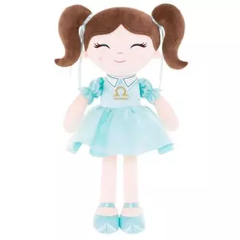 16 Inches Baby Girl Gifts Plush Doll Libri Constellation Doll In Lake Blue for Baby s First Birthday Gift