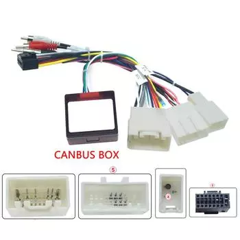 16-контактный адаптер жгута проводов Canbus для Toyota Prado Sequoia Lexus 330/350