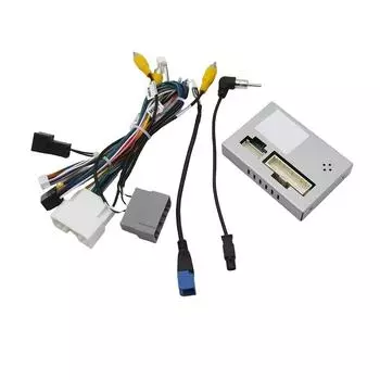 16-контактный адаптер жгута проводов для автомобильной стереосистемы для Dodge Journey Fiat Freemont, кабель питания Android с блоком CANbus