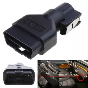 16-контактный разъем OBD2 OBDII OBD2 16-контактный разъем адаптера OBDII Разъем для диагностического кабеля Tech2