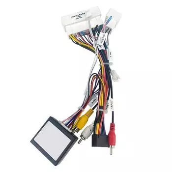 16-контактный жгут проводов автомобильного радио Android и коробка Canbus для Tucson Mistra Elantra