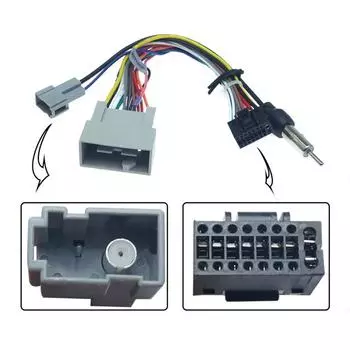 16-контактный жгут проводов для автомобильного медиаплеера, навигационного радио для Honda 14-17 Fit City Greiz, адаптер аудиокабеля питания