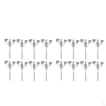 16 крючков для бас-барабана с натяжными стержнями 100 x 6 мм для ремонта сборки