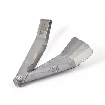 16 лезвий щуп метрический заполнитель зазоров 0.127-0.508 мм клапан калибр измерение 1set