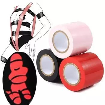 16 м Бондаж Бесследная Лента БДСМ Фетиш Раб Секс-Игрушки Ремень Удержания Тела Провокационная Альтернатива Связанная Самоклеящаяся Игрушка для Взрослых Женщин Пар