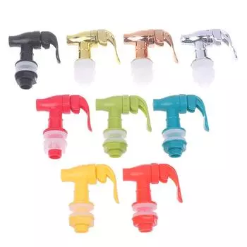 16 мм герметичный кран для зерна, кран для воды, стеклянная банка для бутылки вина, бочка, резервуар для воды, кран с фильтром, винный клапан, раздача воды жёлтый