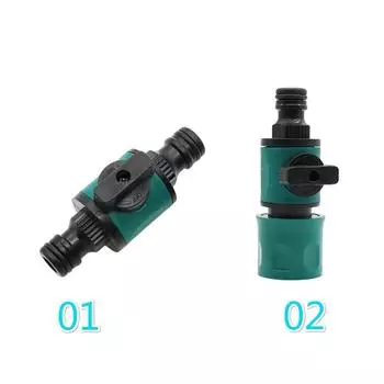 16 мм соединение от 1/2 дюйма до 16 мм, быстрый разъем с клапаном, система орошения сада, быстрые соединения, аксессуары, садовые принадлежности, 1 шт. 01
