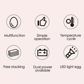 16 яиц ферма птица полностью автоматический поворотный инкубатор яйца двойной электрический мини бытовой брудер для кур гусей уток птиц