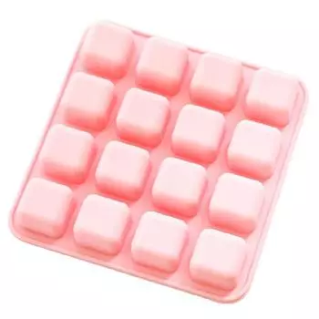 16-секционная квадратная силиконовая форма для выпечки тортов, желе, шоколадные трюфели, брауни, пудинги, формы для мыла, инструменты для украшения тортов onesize
