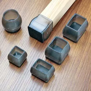 16 шт. фетровые накладки на ножки стульев, стульев, столов, тихие накладки на ножки, нескользящие защитные накладки на мебель для ног, домашний декор S-Round