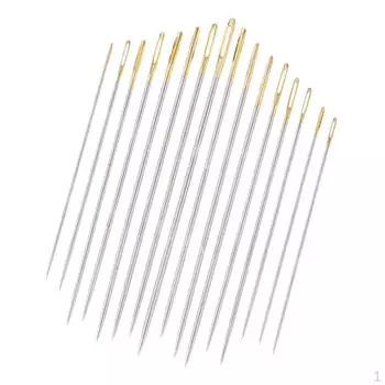 16 шт./компл. стальной материал, ручное шитье для вышивки золотым глазом