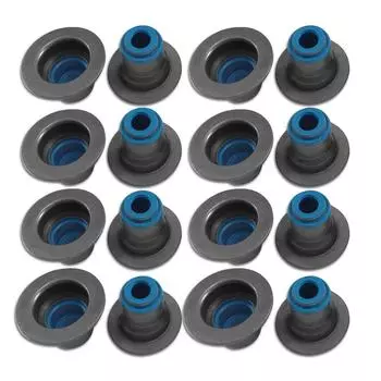 16 шт./комплект маслосъемных колпачков клапанов, автомобильные маслосъемные колпачки для впускных и выпускных автомобильных аксессуаров, замена для LS1/LS2