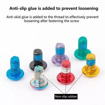 16 шт. M5 x 9 мм T25 дисковый винт с головкой Torx предотвращает ослабление нескольких надежных прочных винтов звездочки для велосипеда