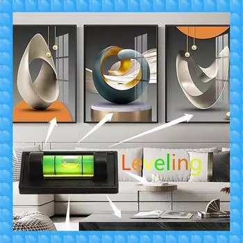 16 шт. Магнитные пузырьковые уровни для выравнивания фонографа, камеры, штатива, машин, спиртового уровня, измерительных инструментов (магнитные)