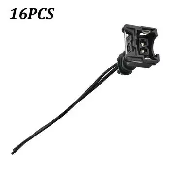 16 ШТ. Новые универсальные разъемы топливных форсунок, провода, клеммы, подходят для EV1 OBD1, косичка, обрезка и сращивание