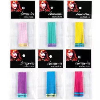 16 шт./пакет, волнистая заколка, заколки с одним словом, разноцветные, яркие, радужные, BB, заколки для волос, женские украшения для волос, аксессуары