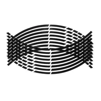 16 шт. практичные красочные предупреждающие устойчивые к царапинам авто мото ступицы колеса декор наклейки принадлежности для мотоциклов автомобиль