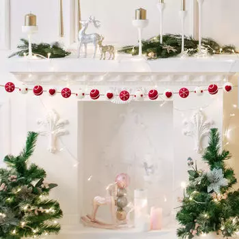 16 шт. Рождественские шары, подвески, креативные елочные украшения для Brown