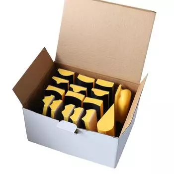 16 шт. шлифовальный диск ручной шлифовальный блок шлифовальная губка для абразивного инструмента Hook