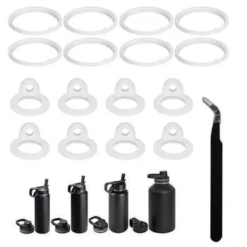 16 шт. силиконовое уплотнительное кольцо с пинцетом для Thermoblast 24-64 унций, часть O-кольцо без BPA