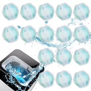 16 шт., средство для удаления шерсти домашних животных, многоразовое моющее средство для удаления шерсти, плавающие шарики для удаления шерсти домашних животных, шарики для удаления катышков, простые в использовании, новые