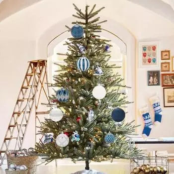 16 шт., украшение в виде елочных шаров, аксессуары для самостоятельного изготовления, небьющиеся 8 см, пластиковый шар с цветным принтом для праздничной вечеринки, макет сцены, рождественские шары 8 cm