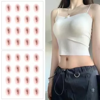 16 шт. водонепроницаемая временная татуировка наклейка имитация пупка татуировка наклейка для глаз женский боди-арт поддельная татуировка на животе украшение