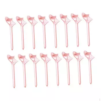 16 штук 10 градусов держатели для мячей для гольфа гольф для тренировок на открытом воздухе розовый