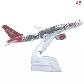 16 см металлический самолет 320 350 340 330 Boeing 757 767 787 Concorde Atr модель игрушка