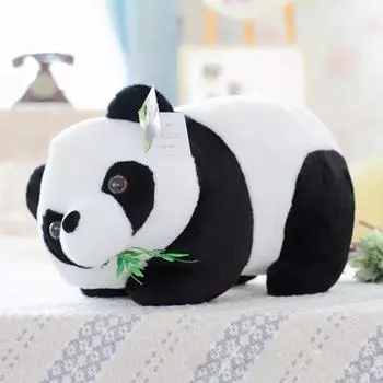 16 см стоячая панда, чучело плюшевого медведя, мягкая игрушка, милая кукла, новинка, новинка none