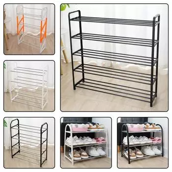 16 стилей простых сращиваемых полок для обуви, экономящих место в доме полок для хранения, витрин для различной обуви, многослойных полок для гостиной