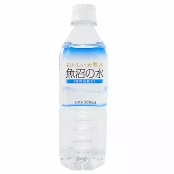 16 супер мягкая вкусная натуральная вода Uonuma water 1 коробка x 24 [Жесткость воды] (Бутылки 500 мл)