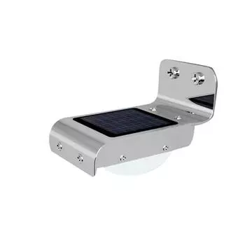 16 светодиодных садовых фонарей безопасности с солнечной панелью, датчиком движения и водонепроницаемым корпусом