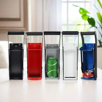 16 унций алюминиевая банка дробилка настенная консервная банка открывалка для бутылок для переработки газировки пивная банка чёрный