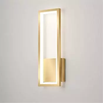 16 Вт светодиодные настенные светильники для помещений, прикроватные светильники для спальни, настенные светильники для коридора, современные настенные бра для дома, алюминиевый акриловый настенный светильник Warm White (2700-3500K)